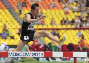 Yoann Kowal en août 2013 à Moscou (Photo Gilles Bertrand)