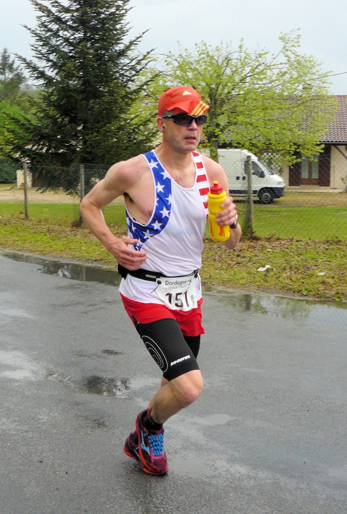 Eric Plennevaux, deuxième des 100 km de Belvès - Photo Hervé Le Tallec