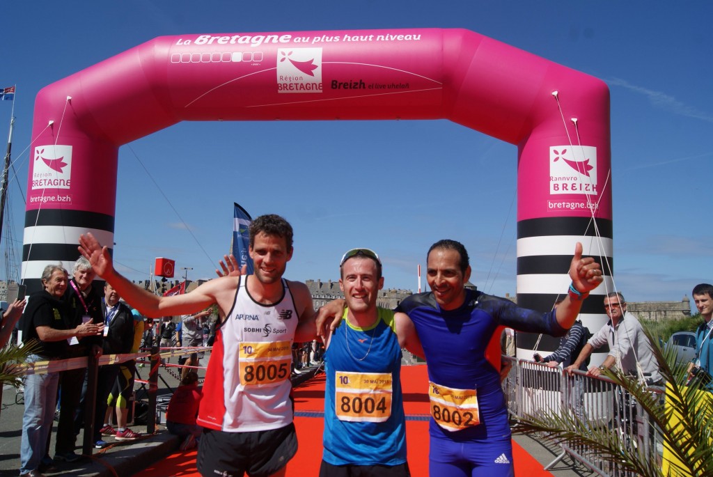 Podium masculin (Photo Hubert Guériau)