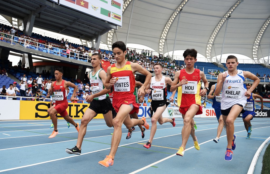 Yani Khelaf sur le 1 500 m - © Getty Images for IAAF