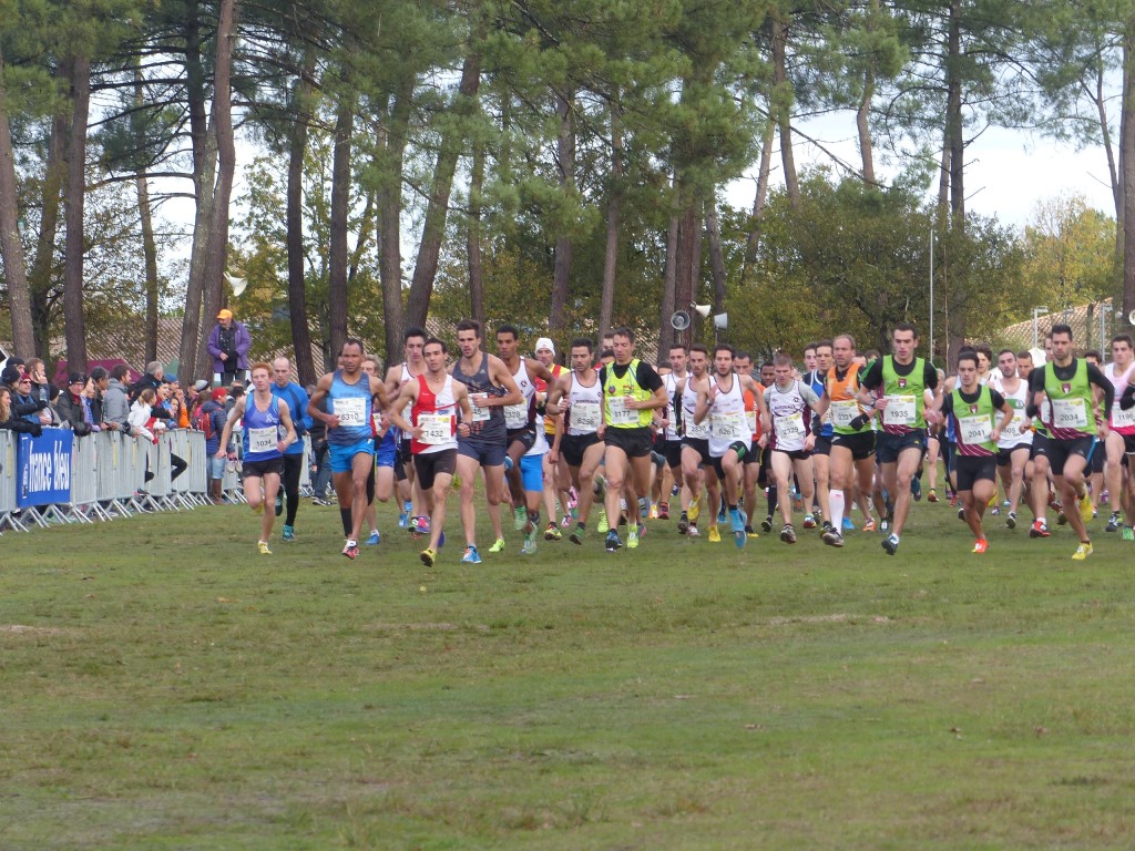 Départ du cross court au cross Sud Ouest