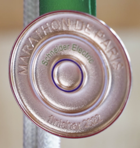 médaille finisher marathon paris 2022