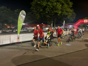 Julien Grandjean et son Guinness Record des 24 heures en joëlette