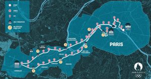 Parcours du marathon des Jeux olympiques de Paris 2024