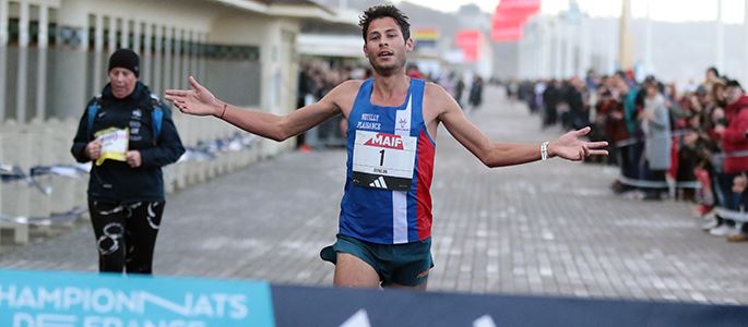 Perrillat et Quemener champions de France du marathon